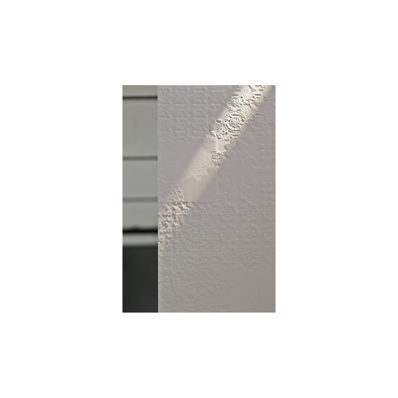 Mutina Dèchirer Decor Bianco