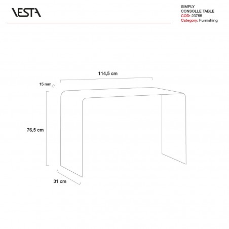 VESTA SIMPLY - Console