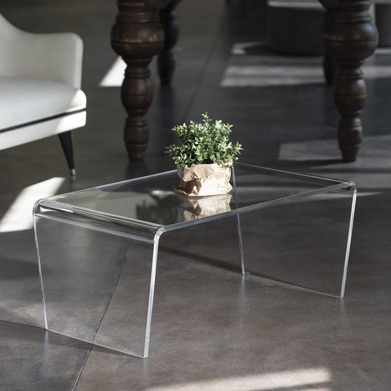 VESTA CRYSTAL Louise - Rectangular coffee table
