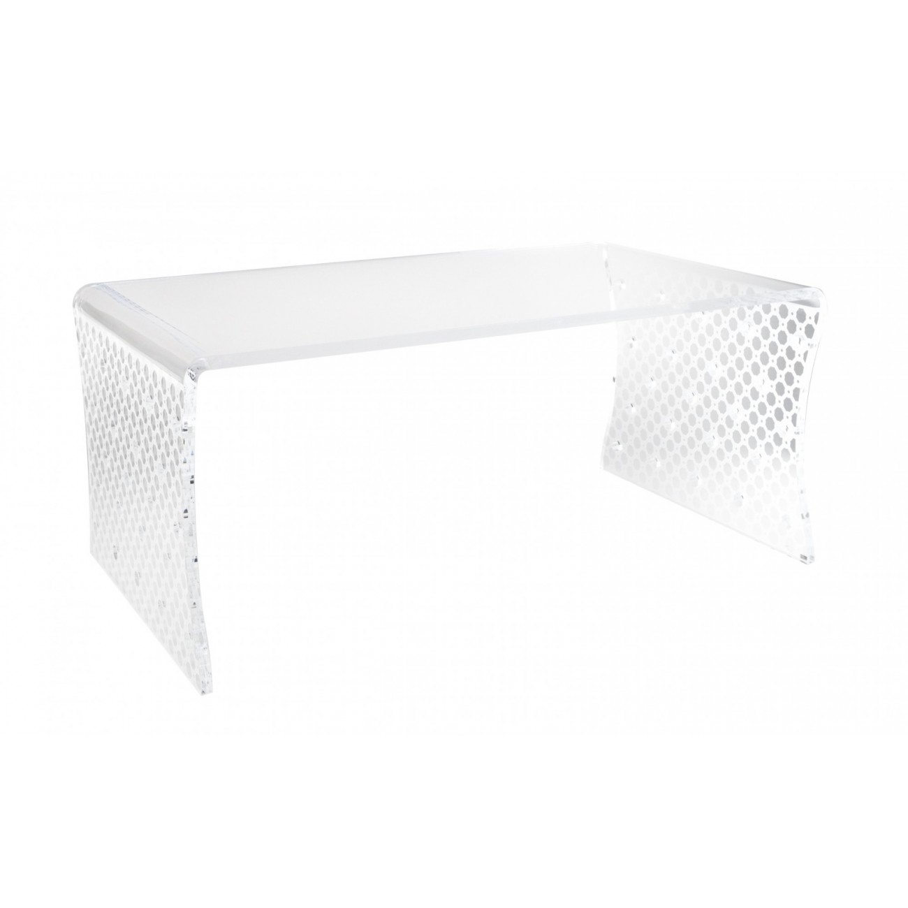 VESTA CRYSTAL - Table basse rectangulaire