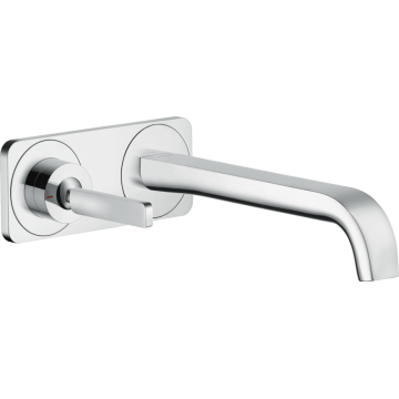 AXOR CITTERIO E - Single lever wall mixer with plate