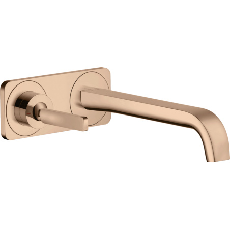 AXOR CITTERIO E - Single lever wall mixer with plate