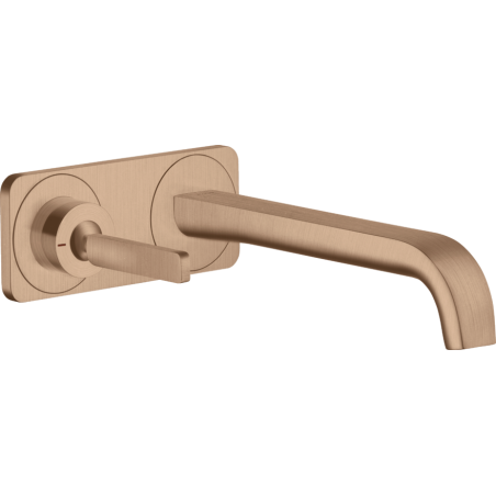AXOR CITTERIO E - Single lever wall mixer with plate