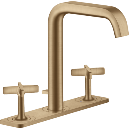 AXOR CITTERIO E - Rubinetteria 3 fosi lavabo 170 con piastra e tirante