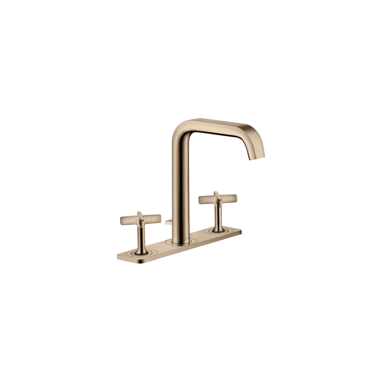 AXOR CITTERIO E - Robinetterie 3 fosi lavabo 170 avec plaque et tirant