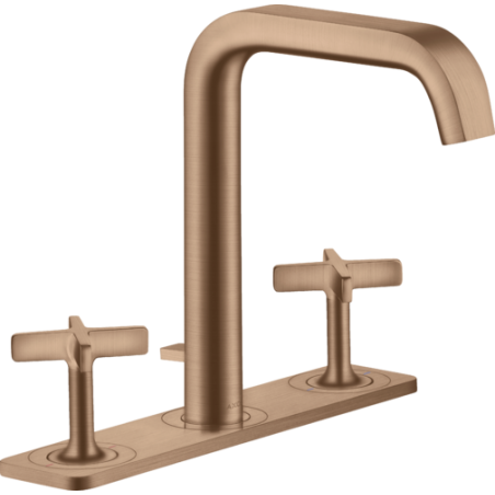 AXOR CITTERIO E - Taps and fittings 3 sinks 170 with plate and tie rod