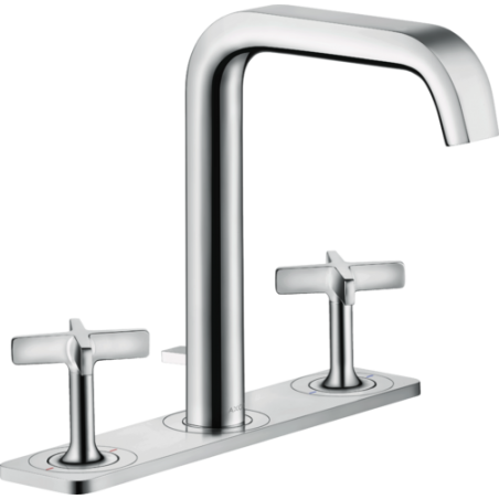 AXOR CITTERIO E - Rubinetteria 3 fosi lavabo 170 con piastra e tirante