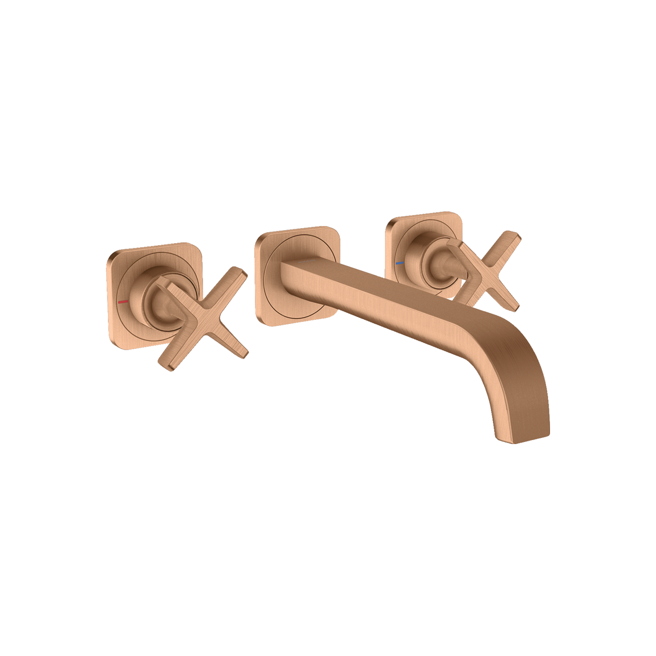 AXOR CITTERIO E - Washbasin taps 3 holes wall