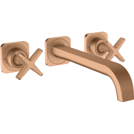 AXOR CITTERIO E - Washbasin taps 3 holes wall