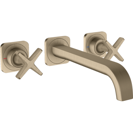 AXOR CITTERIO E - Washbasin taps 3 holes wall