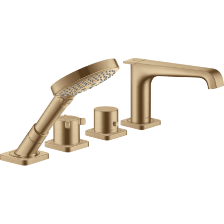 AXOR CITTERIO E - Thermostatic mixer 4 holes bath for mounting tiled edge