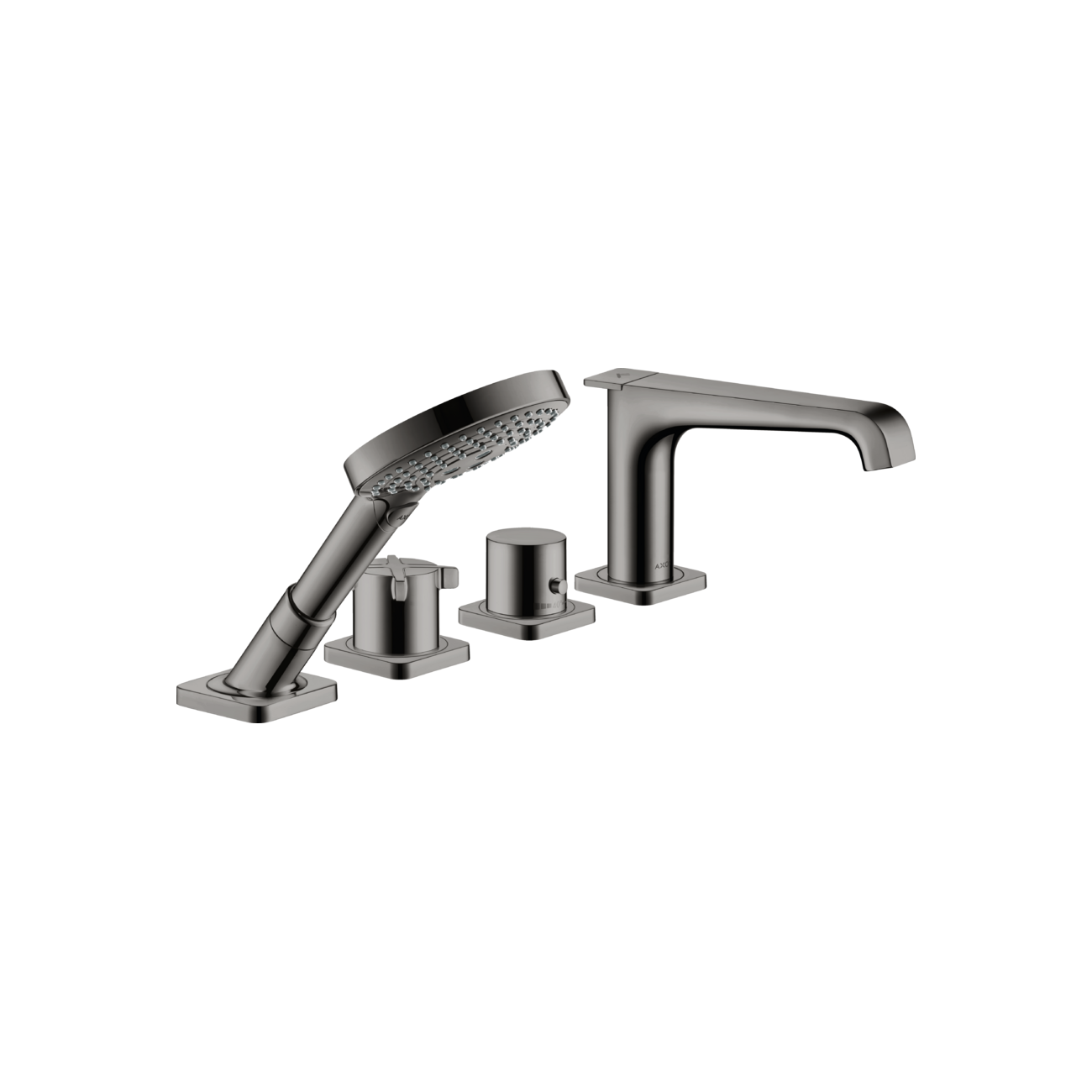 AXOR CITTERIO E - Mélangeur thermostatique 4 trous de baignoire pour montage de bord carrelé