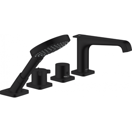 AXOR CITTERIO E - Mélangeur thermostatique 4 trous de baignoire pour montage de bord carrelé