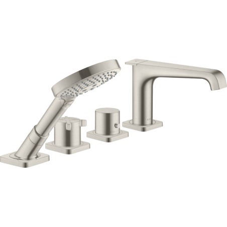 AXOR CITTERIO E - Mélangeur thermostatique 4 trous de baignoire pour montage de bord carrelé