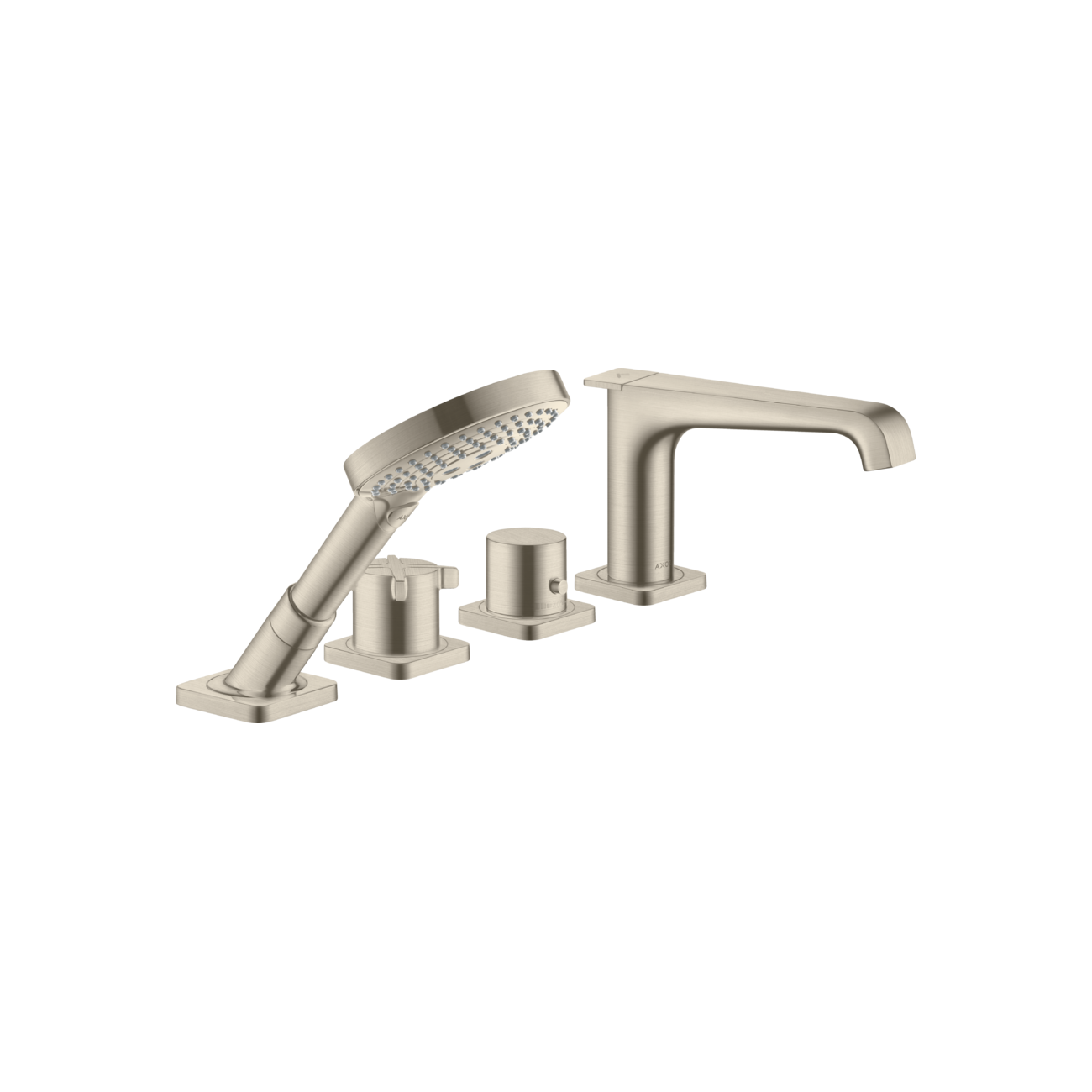 AXOR CITTERIO E - Thermostatic mixer 4 holes bath for mounting tiled edge