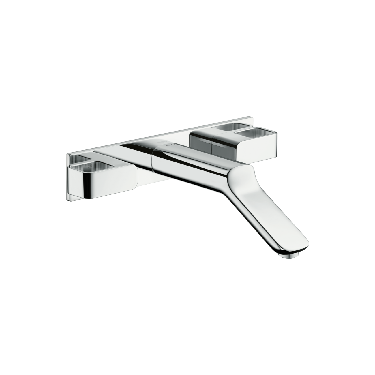 AXOR URQUIOLA - Robinetterie 3 trous de lavabo à encastrer au mur avec bec 228 mm