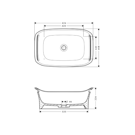 AXOR URQUIOLA - Catino 624/408
