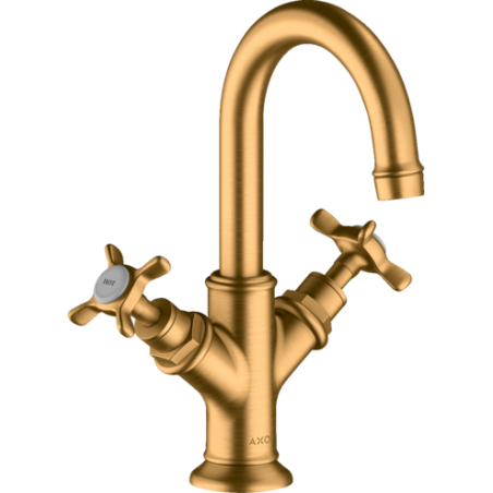 AXOR MONTREUX - Wash basin mixer 2 handles 160 with cross handles and pull rod