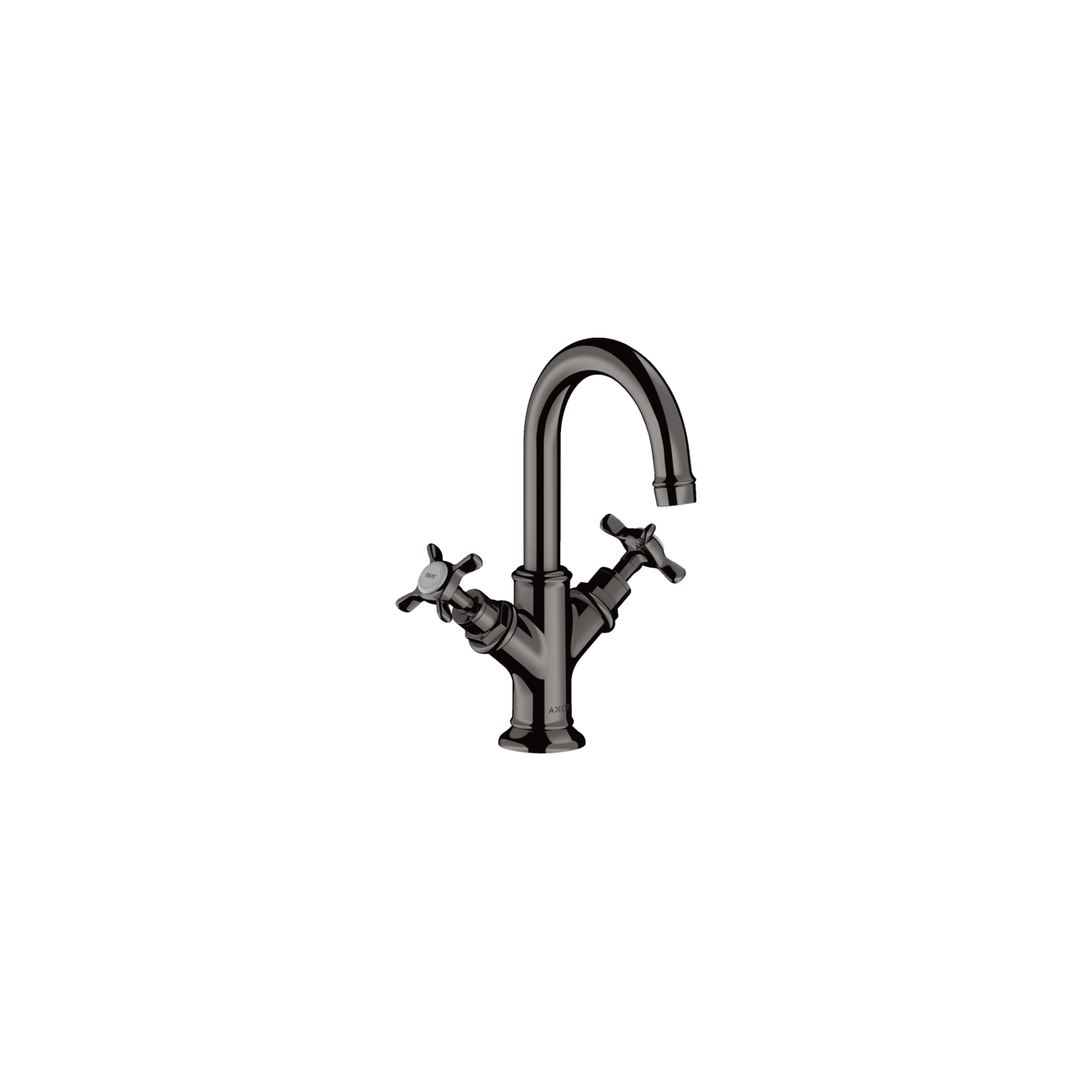 AXOR MONTREUX - Wash basin mixer 2 handles 160 with cross handles and pull rod