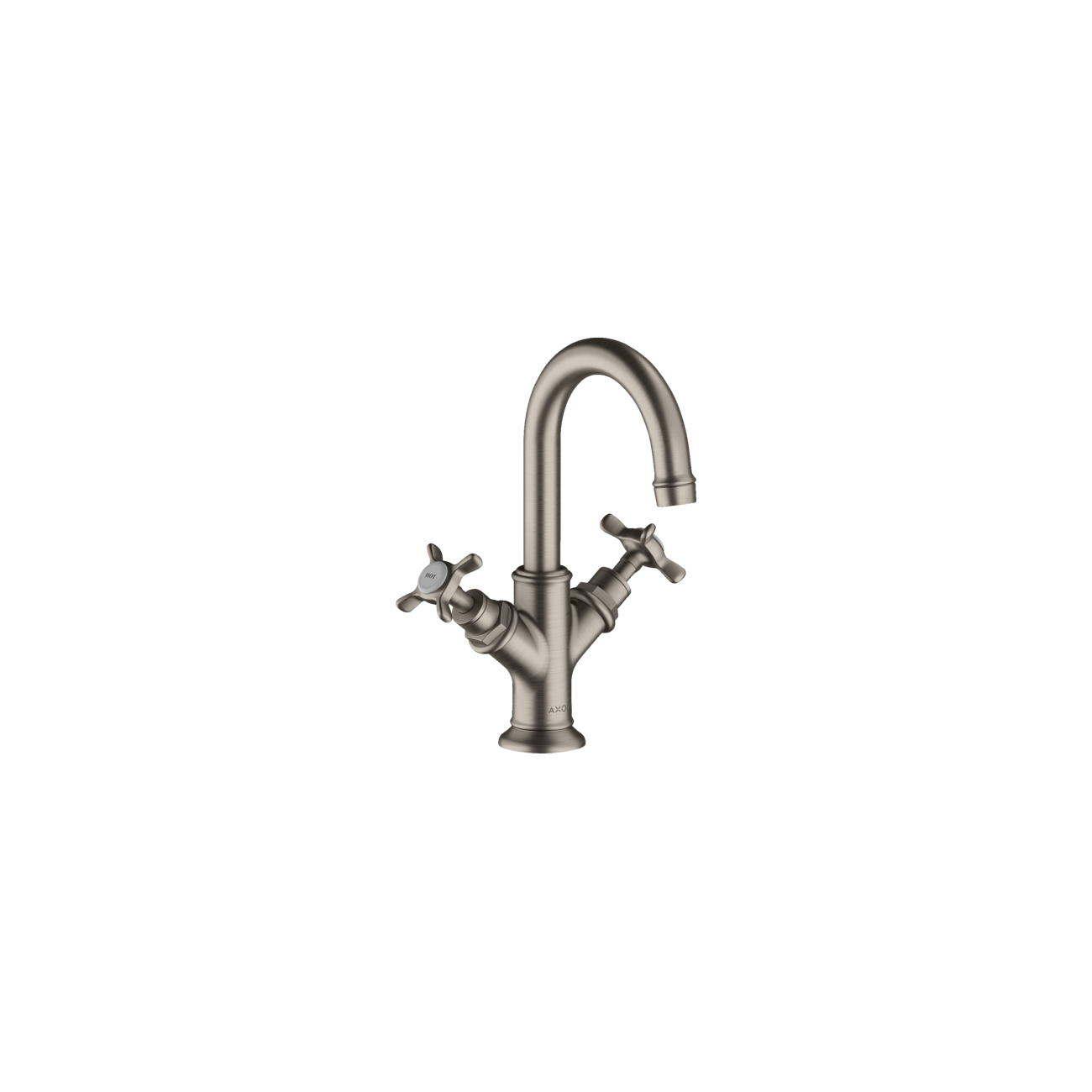AXOR MONTREUX - Wash basin mixer 2 handles 160 with cross handles and pull rod