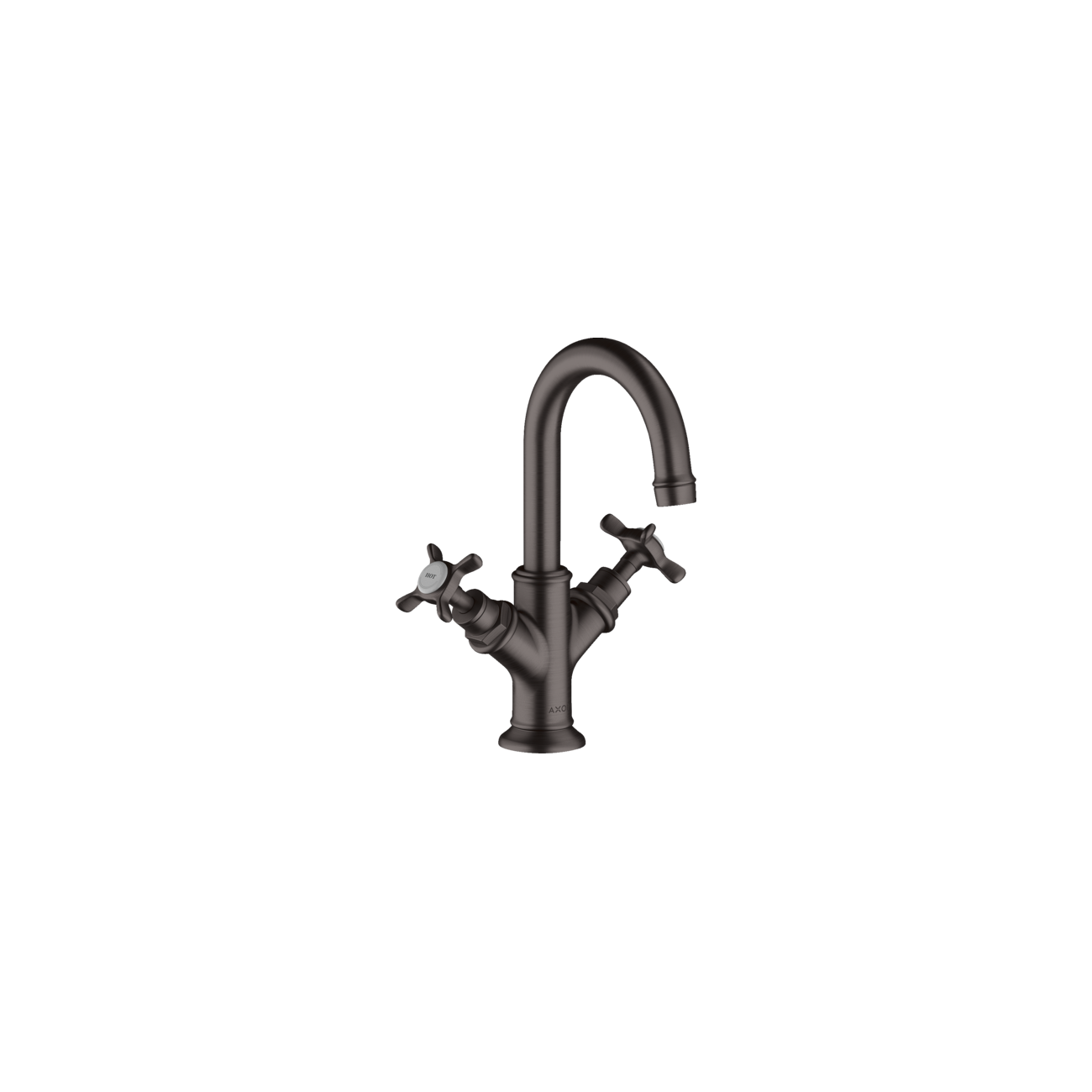 AXOR MONTREUX - Wash basin mixer 2 handles 160 with cross handles and pull rod