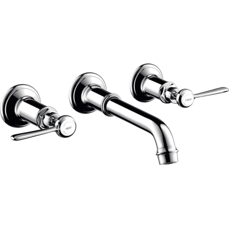 AXOR MONTREUX - Rubinetteria lavabo 3 fori a parete