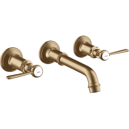 AXOR MONTREUX - Rubinetteria lavabo 3 fori a parete