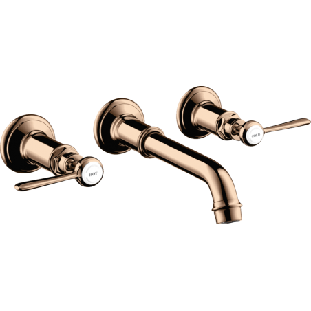 AXOR MONTREUX - Rubinetteria lavabo 3 fori a parete