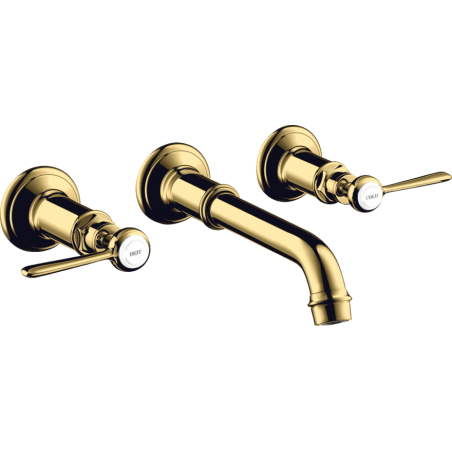 AXOR MONTREUX - Rubinetteria lavabo 3 fori a parete