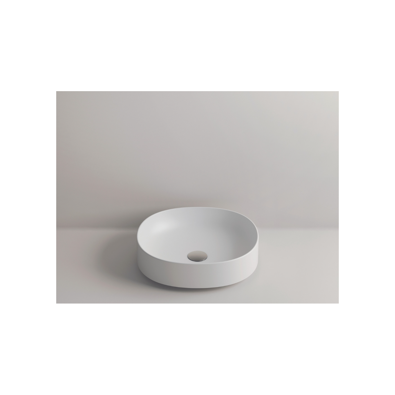 VALDAMA- Ceramic countertop basin 45x42 h12