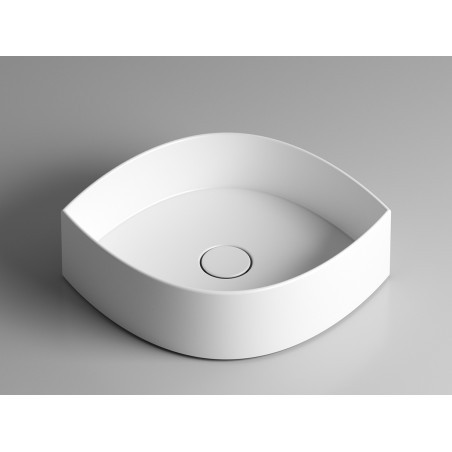 VALDAMA Eye - Ceramic countertop basin 48 x 38 h12