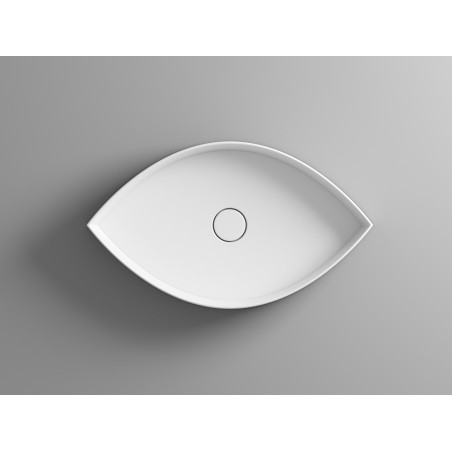 VALDAMA Eye - Ceramic countertop basin 65 x 38 h12