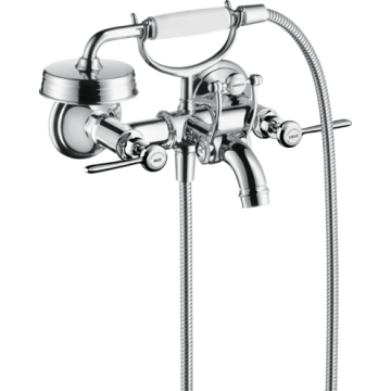 AXOR MONTREUX - Mélangeur de baignoire à 2 poignées externe avec poignées Levier