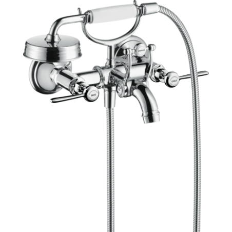 AXOR MONTREUX - Mélangeur de baignoire à 2 poignées externe avec poignées Levier