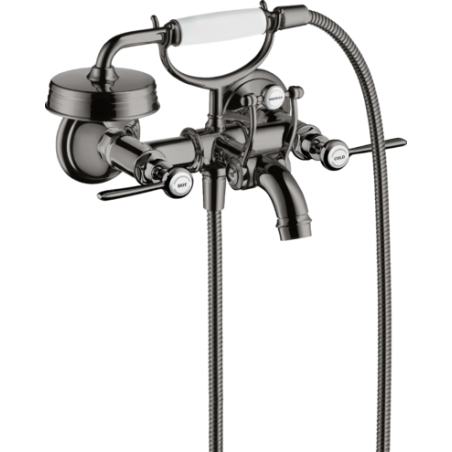 AXOR MONTREUX - Mélangeur de baignoire à 2 poignées externe avec poignées Levier