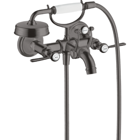 AXOR MONTREUX - Mélangeur de baignoire à 2 poignées externe avec poignées Levier