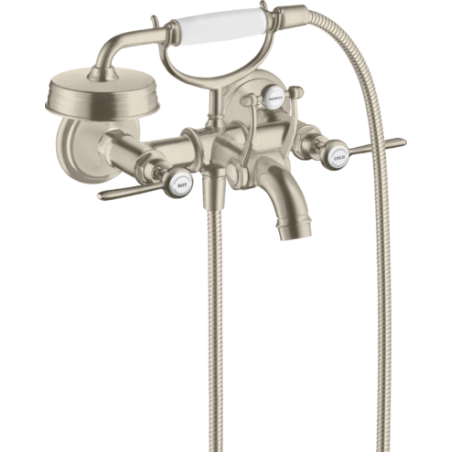 AXOR MONTREUX - Mélangeur de baignoire à 2 poignées externe avec poignées Levier