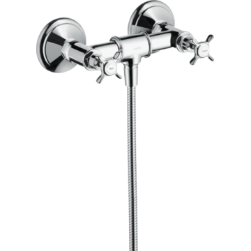 AXOR MONTREUX - Bathtub mixer with 2 external handles with cross handles