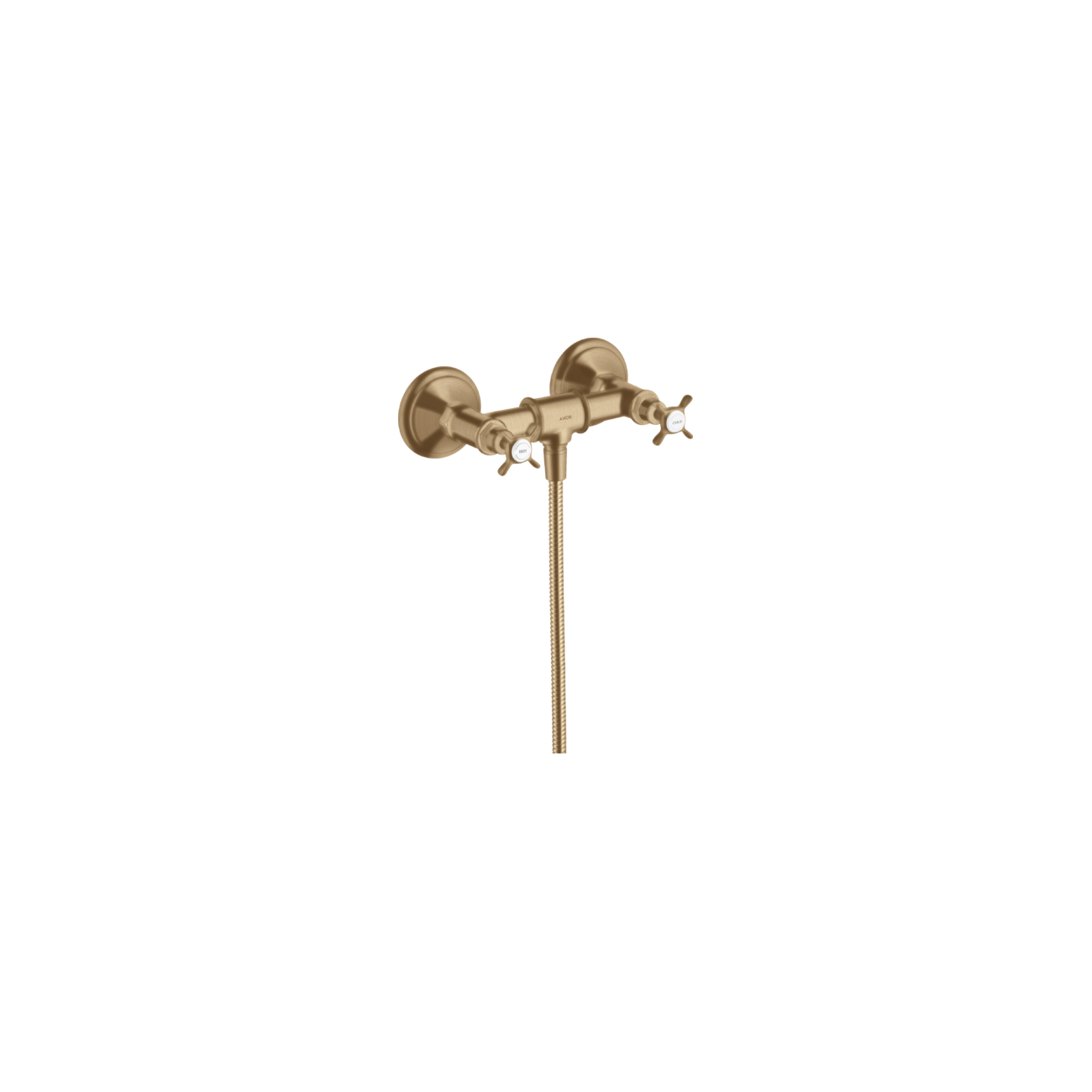 AXOR MONTREUX - Bathtub mixer with 2 external handles with cross handles