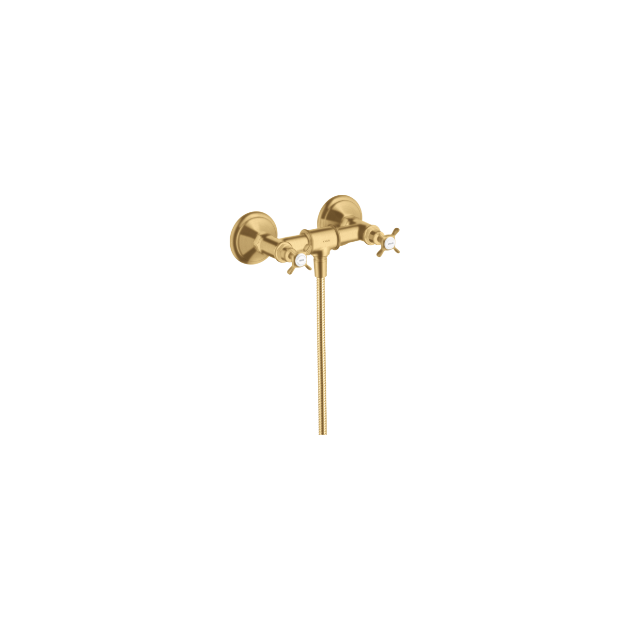 AXOR MONTREUX - Bathtub mixer with 2 external handles with cross handles