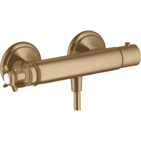 AXOR MONTREUX - Mitigeur thermostatique de douche externe avec poignée en croix