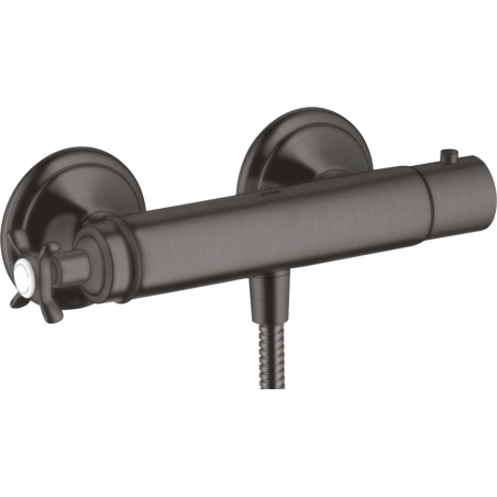 AXOR MONTREUX - Outdoor thermostatic shower mixer with cross handle