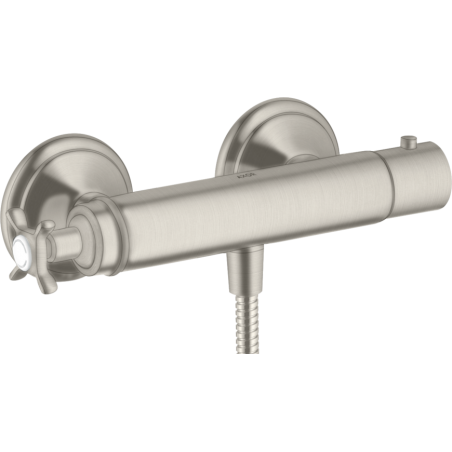 AXOR MONTREUX - Outdoor thermostatic shower mixer with cross handle