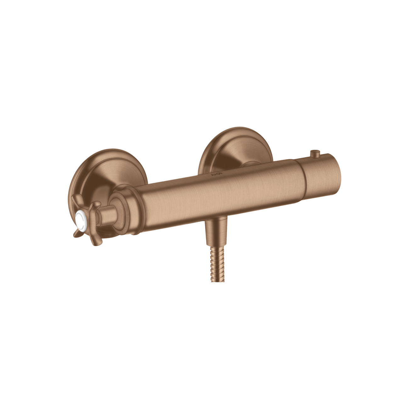 AXOR MONTREUX - Outdoor thermostatic shower mixer with cross handle