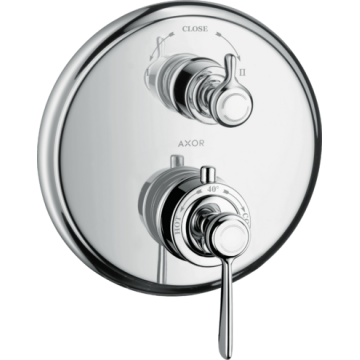 AXOR MONTREUX - Built-in mixer with stop valve and diverter