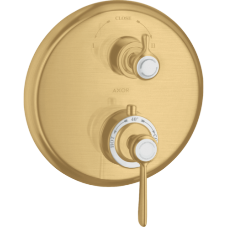 AXOR MONTREUX - Built-in mixer with stop valve and diverter