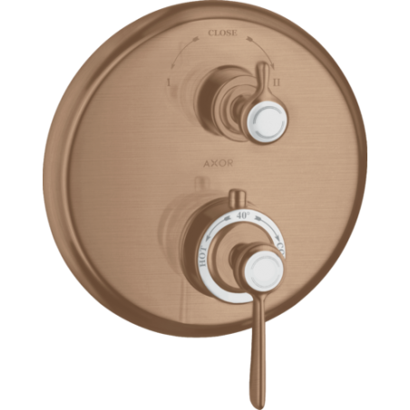 AXOR MONTREUX - Built-in mixer with stop valve and diverter