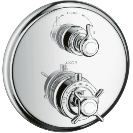 AXOR MONTREUX - Built-in mixer with stop valve and diverter