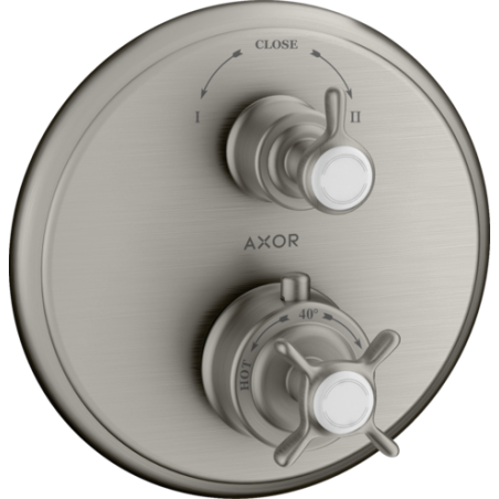 AXOR MONTREUX - Built-in mixer with stop valve and diverter