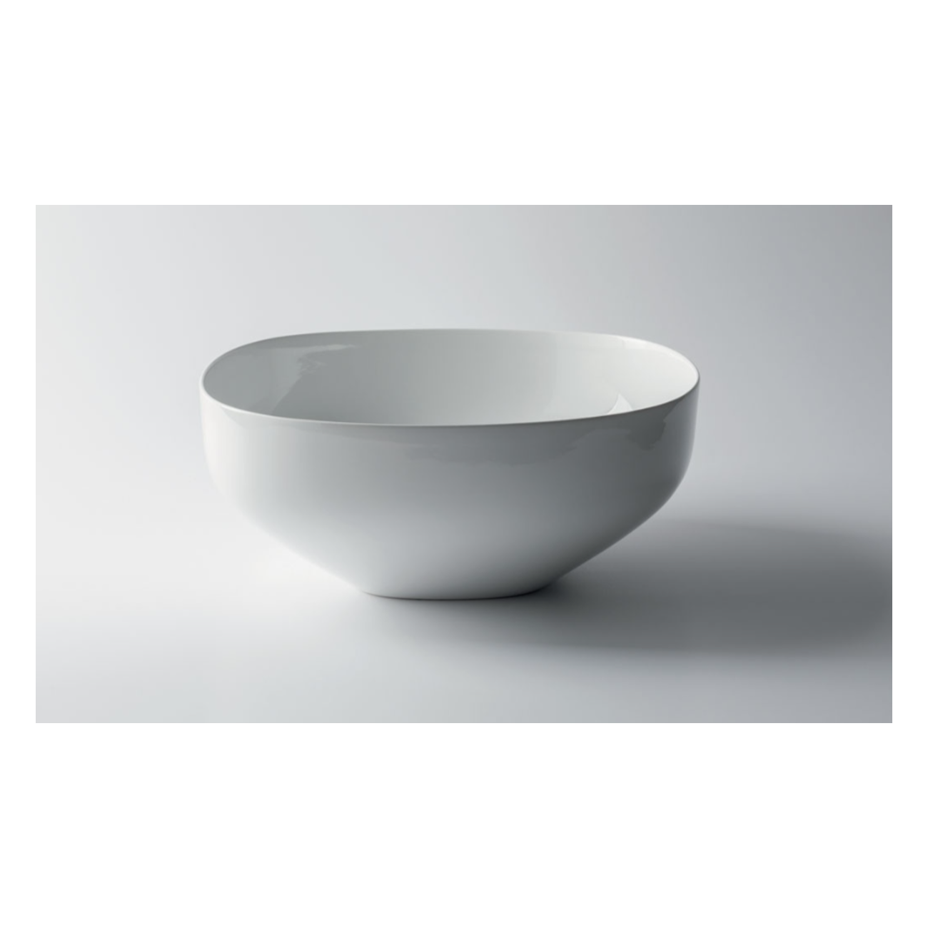 VALDAMA Top - Lavabo in ceramica da appoggio 45 x 45 h18